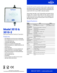 Thumbnail of document Data Sheet - Particle Counter SPC3510